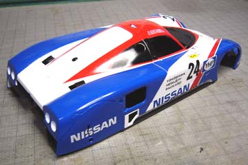 Account of modeling of NISSAN R89C(3/5)