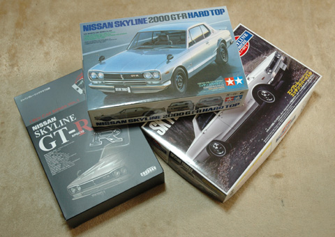 Account of modeling of Skyline GT-R(1/5)